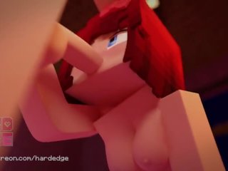 Minecraft dirty film Scarlett Blowjob Animation (by HardEdges)