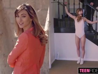 Teenfidelity luštne šolarka ana vrtnica tutored v seks film
