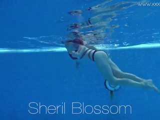 Sheril زهر fabulous الروسية تحت الماء, عالية الوضوح بالغ فيلم دينار بحريني