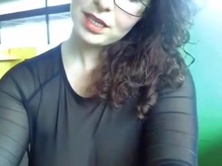 Webcam Young Busty damsel with Glasses in School: HD xxx clip 31