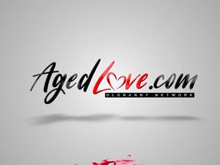 Agedlove 成熟 享受 英國廣播公司 在 口 和 的陰戶: 高清晰度 x 額定 電影 b0