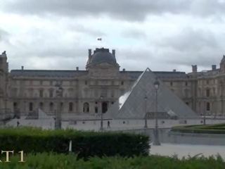 Paris louvre offentlig grupp kön delen 1