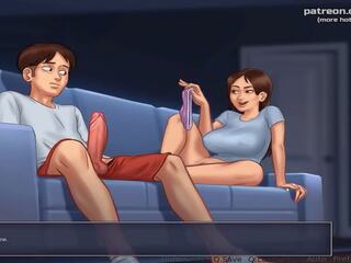 Summertime saga - tudo porcas vídeo cenas em o jogo - enorme hentai desenho animado animado sexo vídeo compilação para cima para v0 18 5